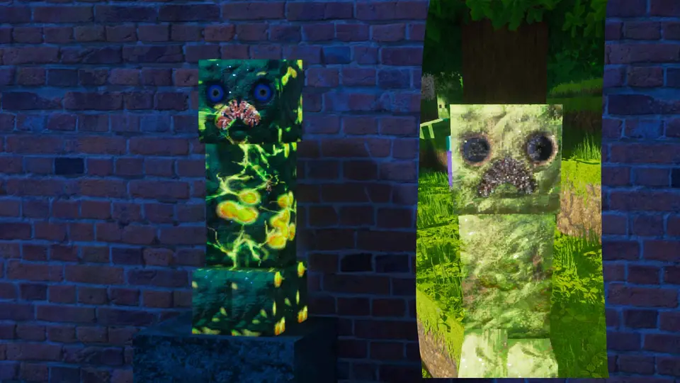 A horrid creeper looking at you